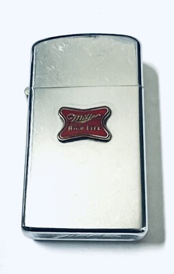 Zippo Slim Miller High Life Lighter