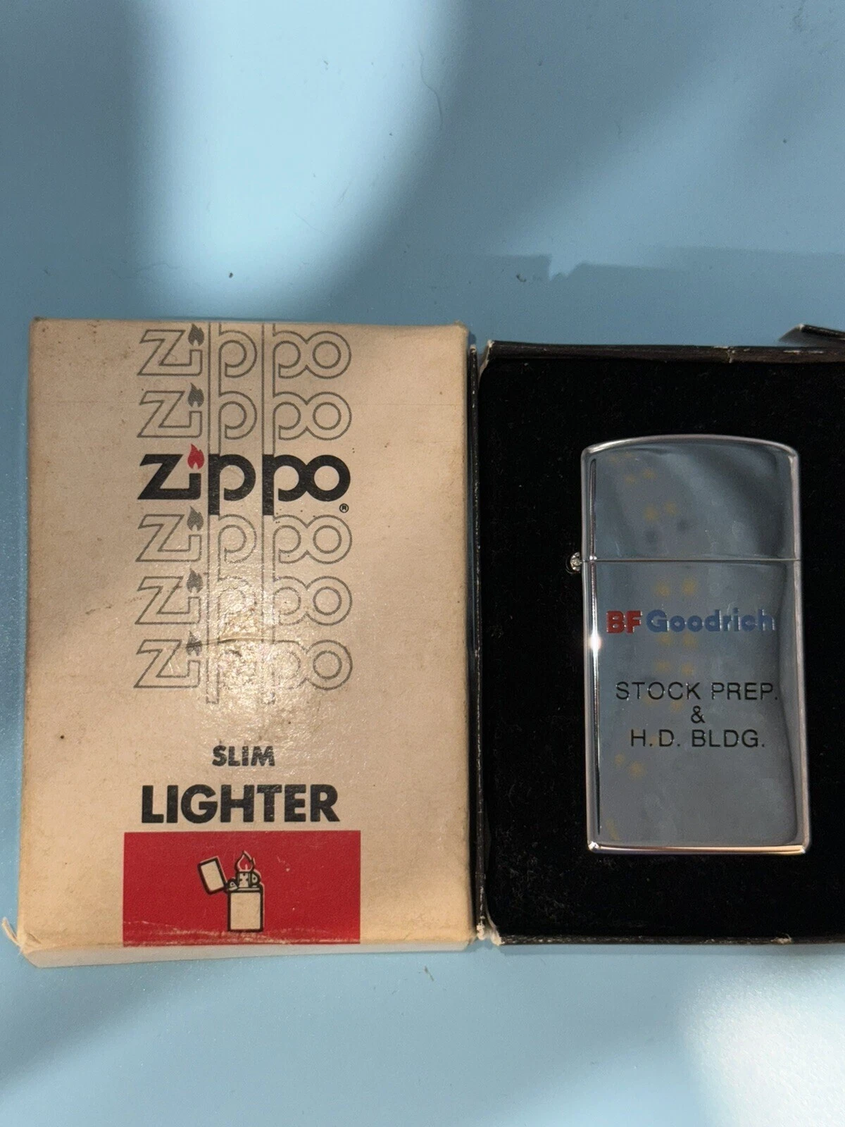 Zippo Slim ROHR Advertising Lighter