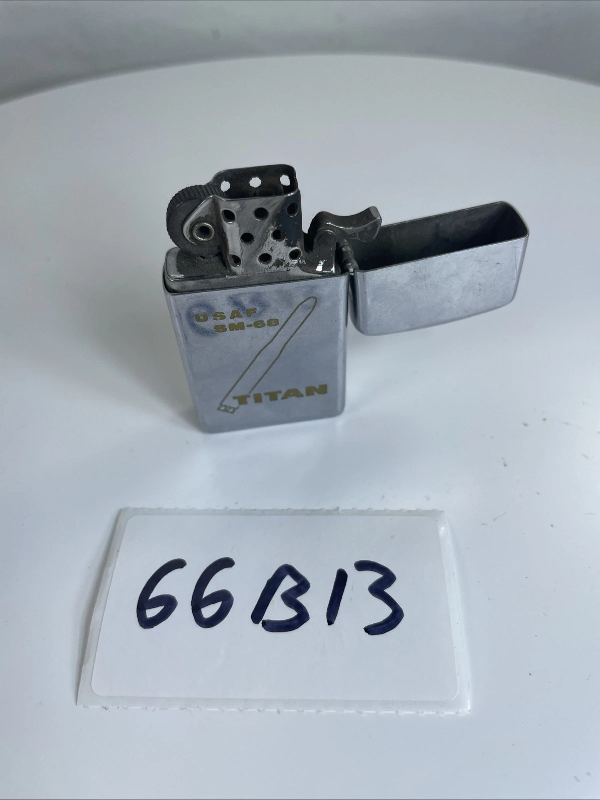 Zippo Slim USAF SM-68 Titan Missile Lighter