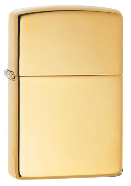 Zippo Solid Brass Slim Lighter
