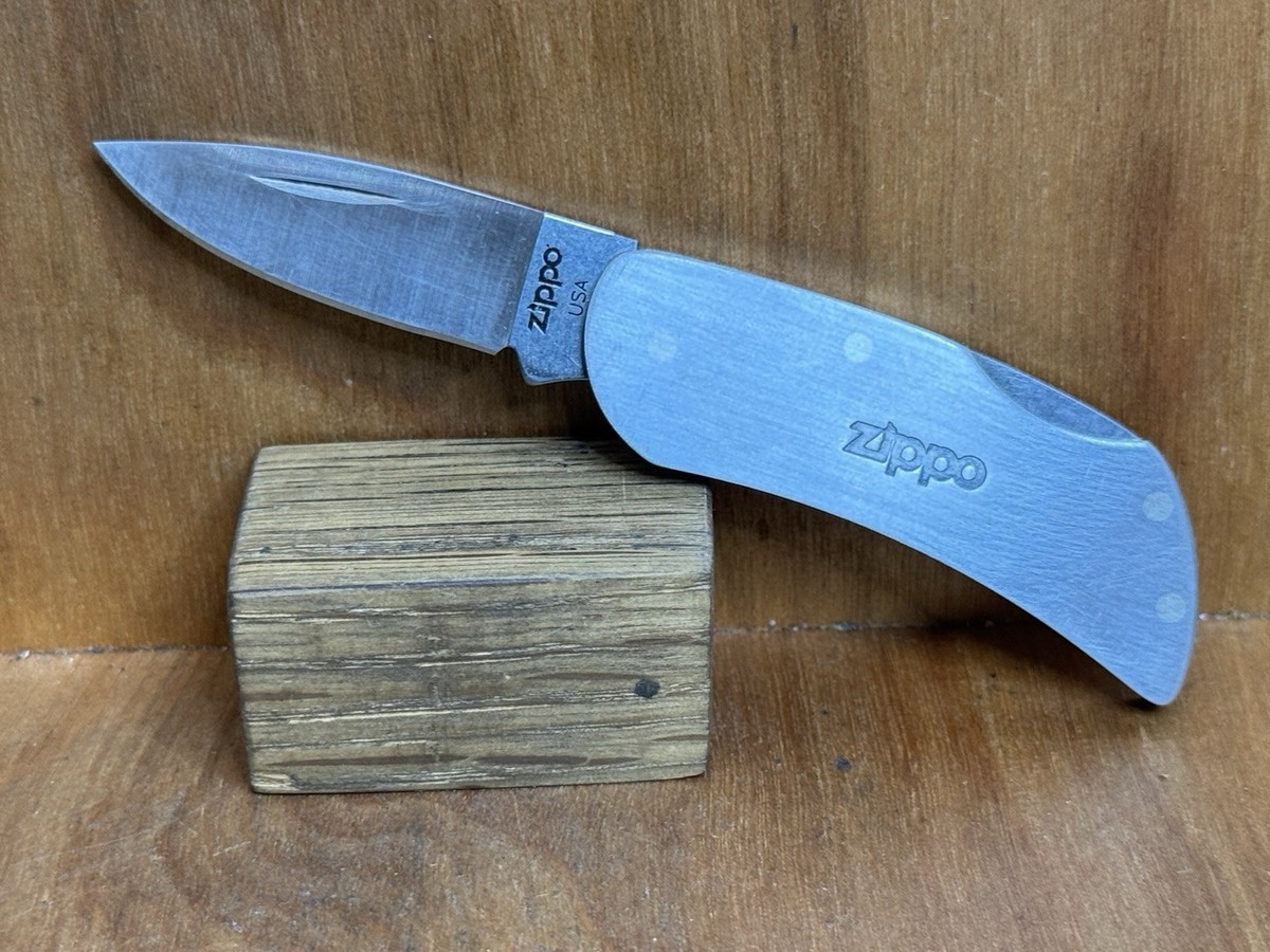 Zippo Stainless Steel Lockback Knife