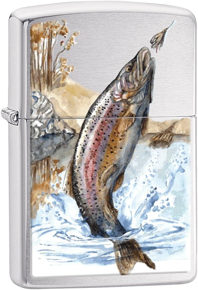Zippo Trout Fishing Lighter