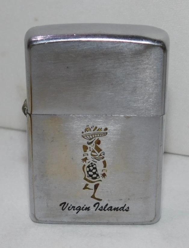 Zippo Virgin Islands Souvenir Lighter