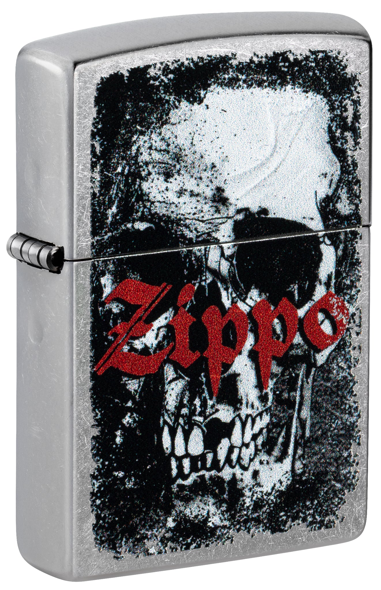 Zippo Windproof Lighter Design Street Chrome Lighter