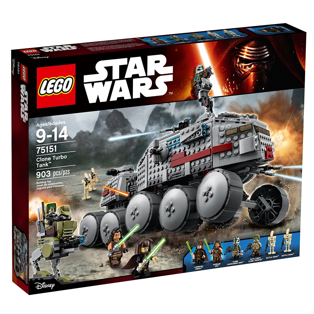 LEGO 75151 star wars clone turbo tank walker