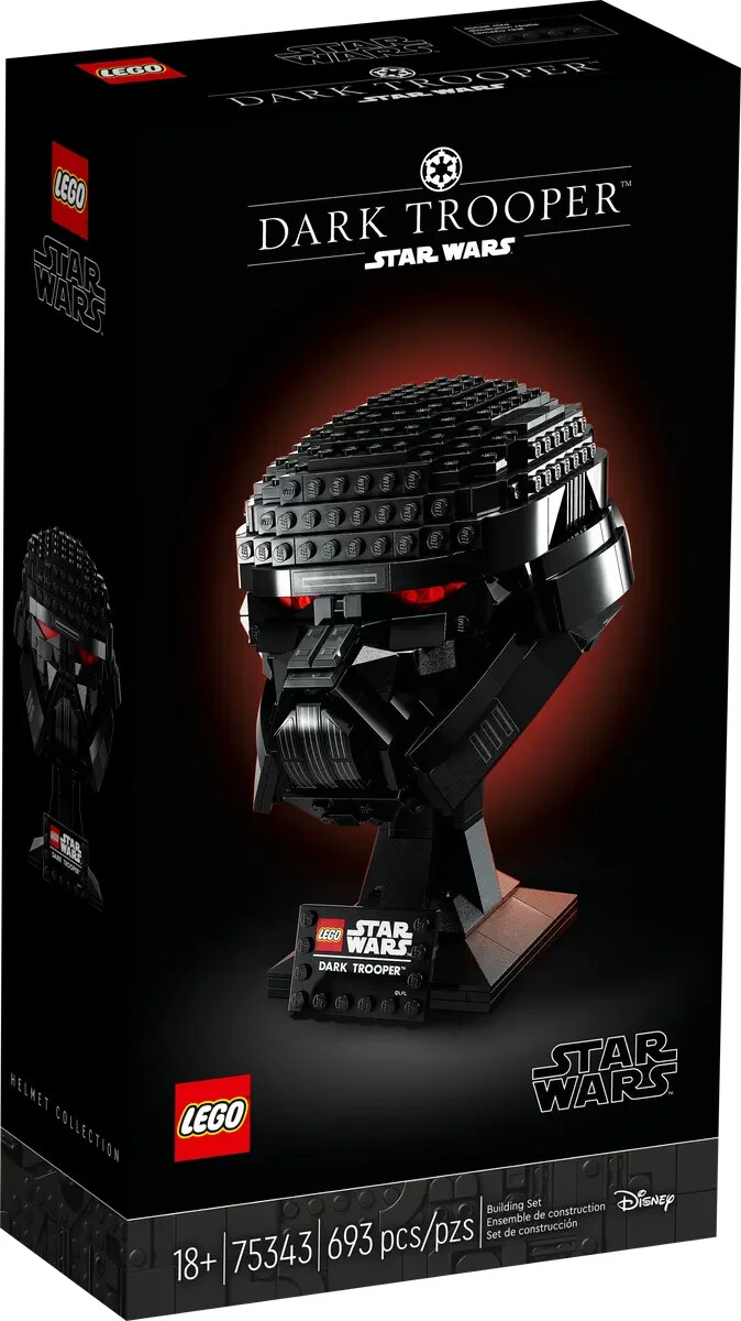 LEGO Star Wars 75343 Dark Trooper Helmet
