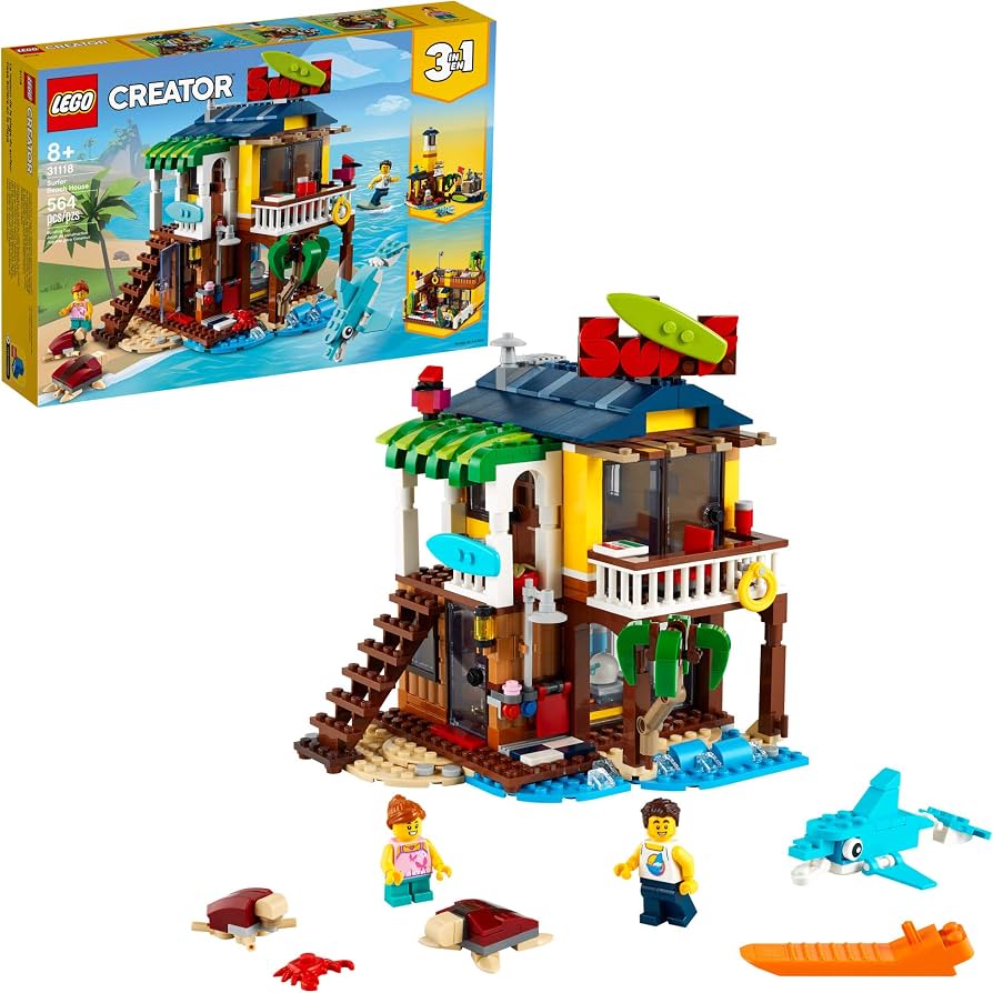 LEGO Creator 3 in 1 Surfer Beach House 31118