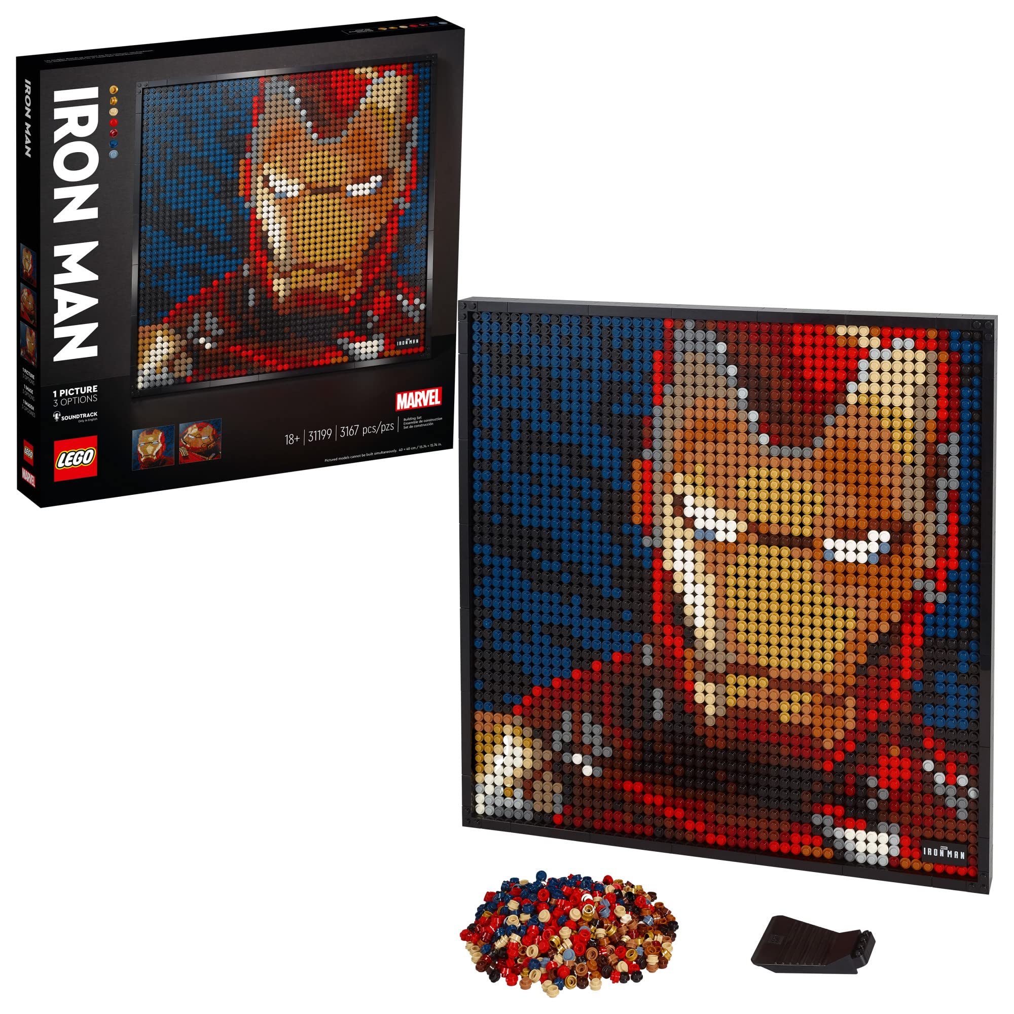 LEGO Marvel Iron Man Art # 31199