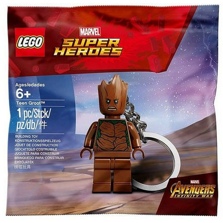 LEGO Marvel Super Heroes Teen Groot Keychain 5005244