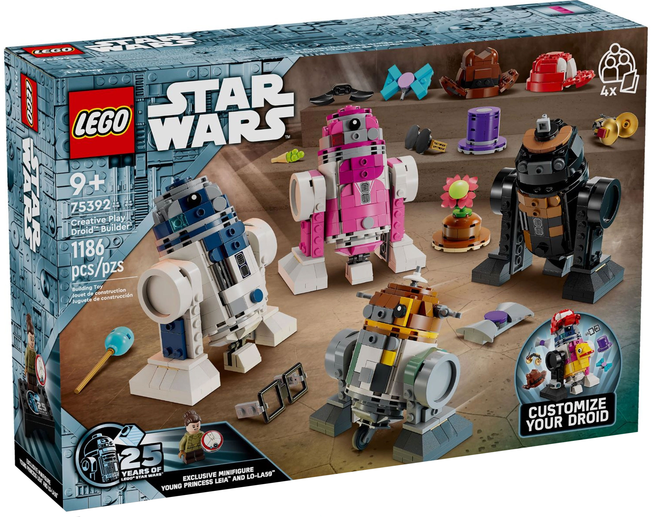 LEGO Star Wars 75392 Creative Play Droid Builder