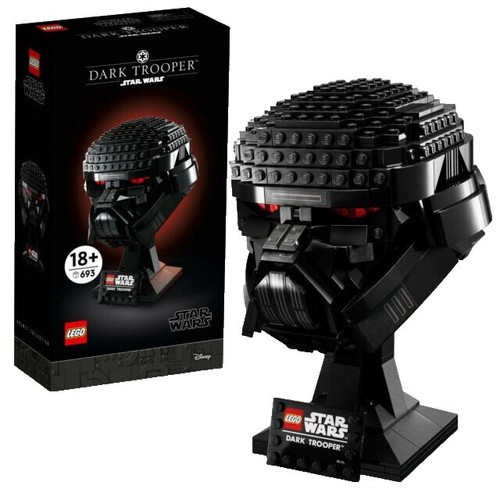 LEGO Star Wars Dark Trooper Helmet Set - New