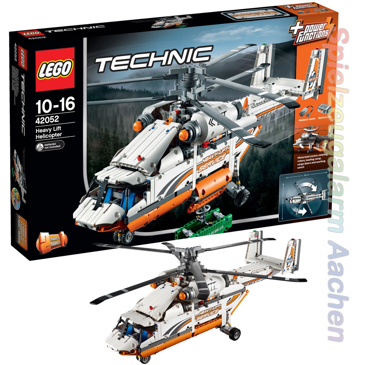 LEGO TECHNIC: Heavy Lift Helicopter (42052)