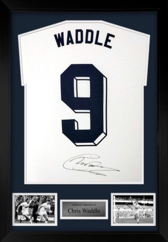 Chris Waddle Signed Newcastle United Jersey
