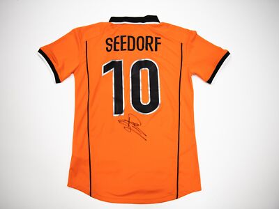 Clarence Seedorf Signed AC Milan Jersey