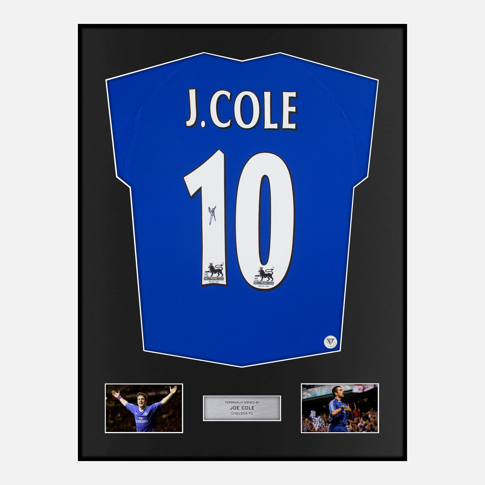 Joe Cole Signed Chelsea Jersey