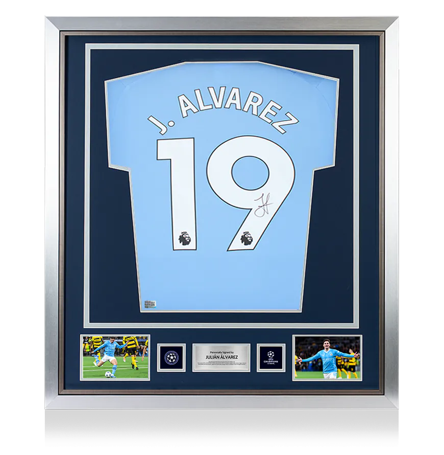 Julian Alvarez Signed Argentina Jersey