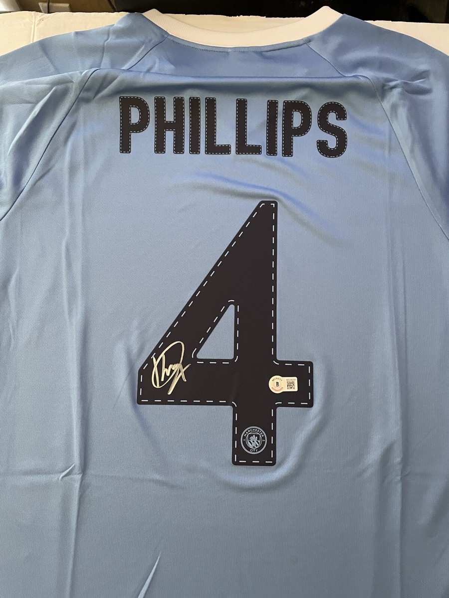 Kalvin Phillips Signed Manchester City Jersey