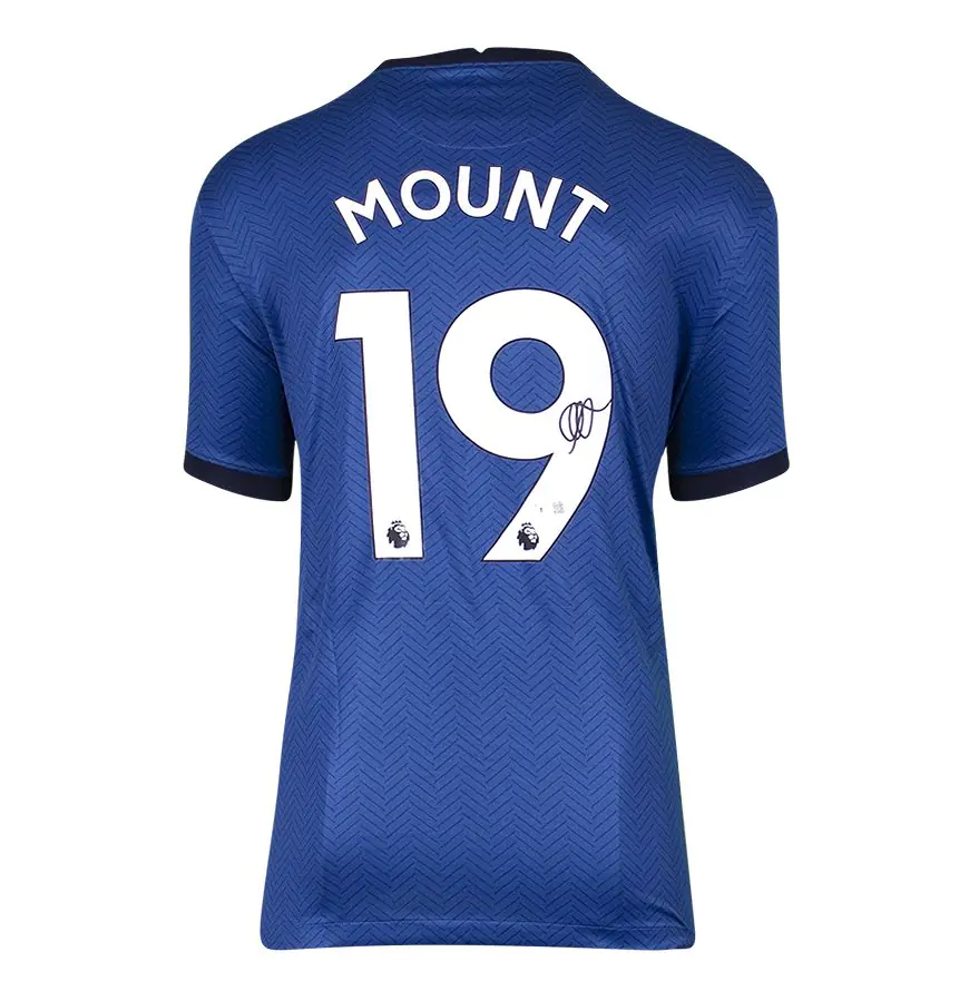 Mason Mount Signed Chelsea Jersey