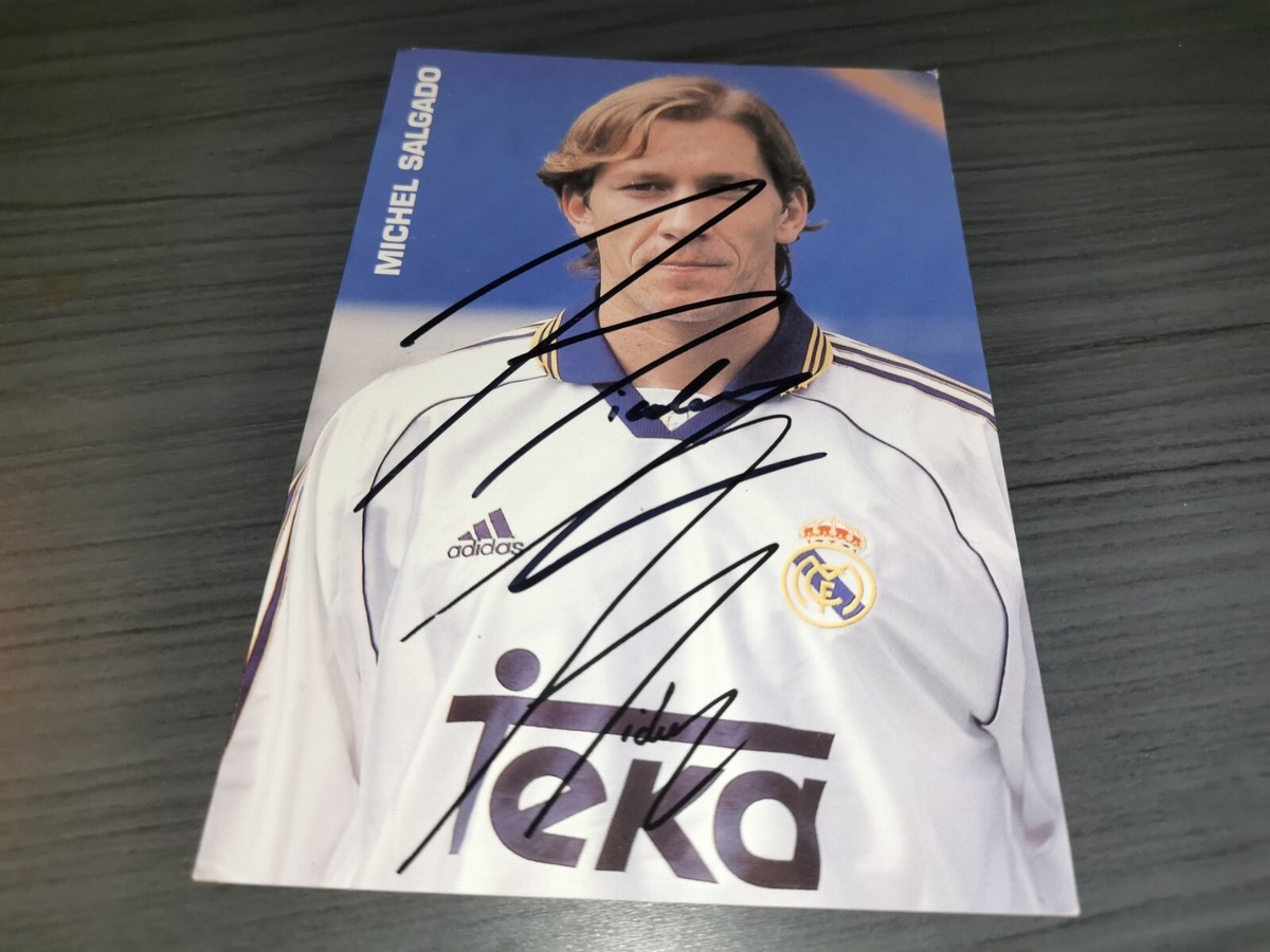 Michel Salgado Signed Real Madrid Jersey