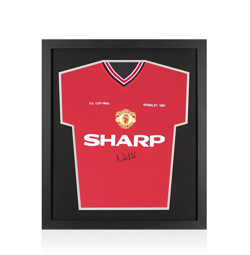 Norman Whiteside Signed Manchester United Jersey