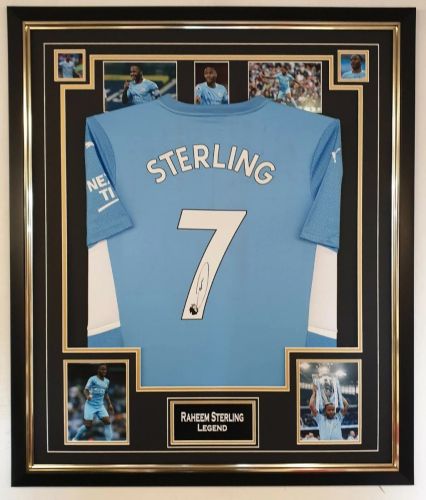 Raheem Sterling Signed England Jersey
