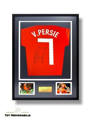 Robin Van Persie Signed Manchester United Jersey