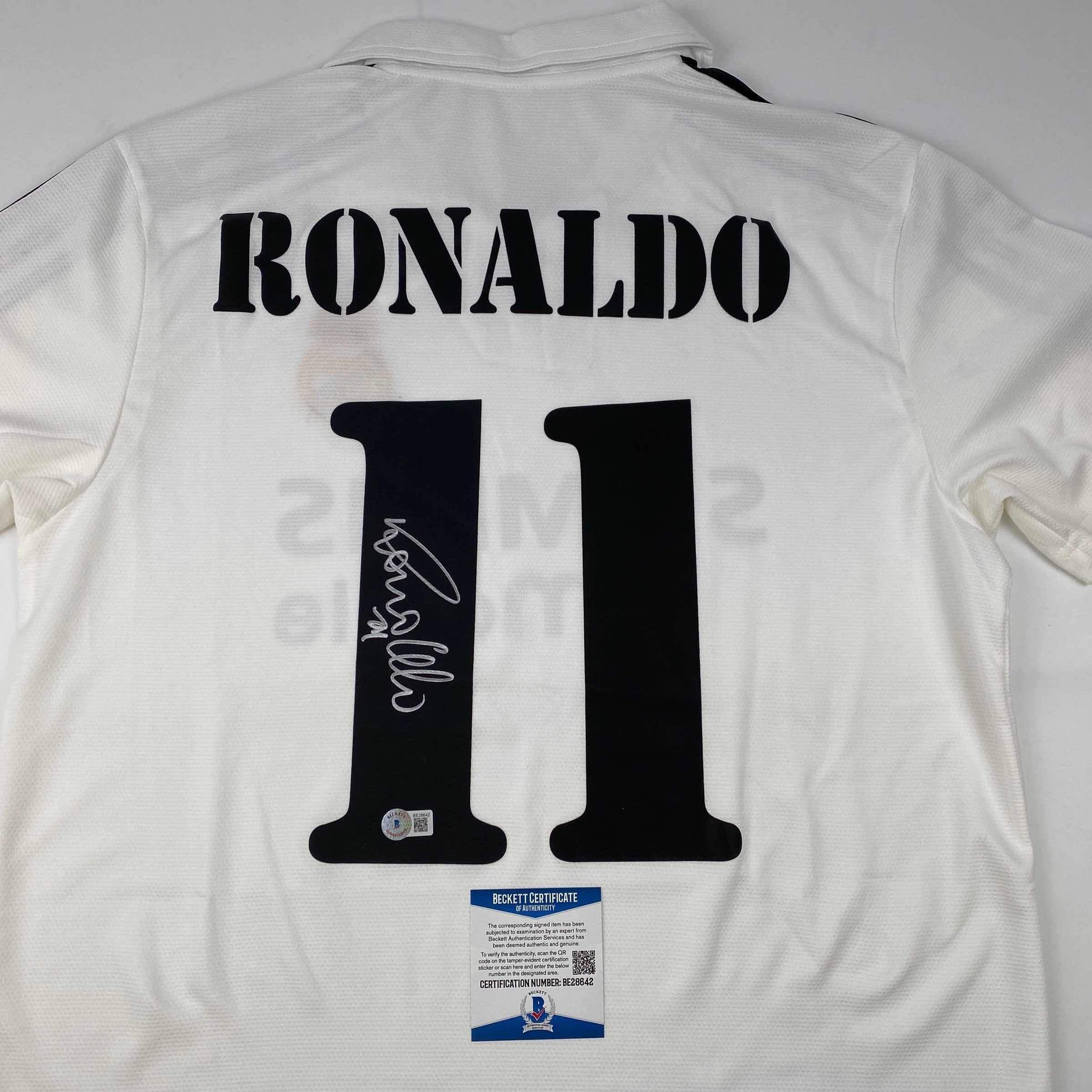 Ronaldo Nazario Signed Brazil Jersey
