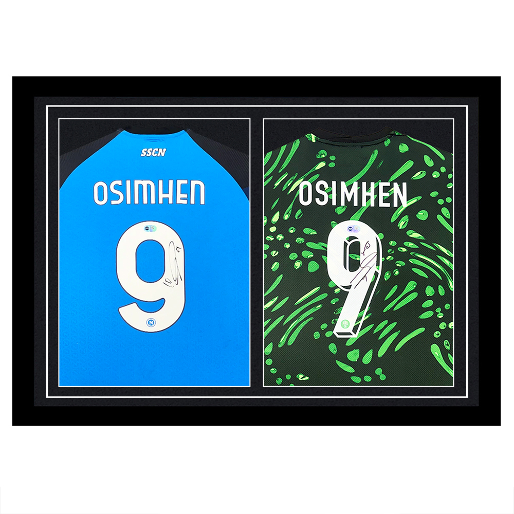 Victor Osimhen Signed Napoli Jersey