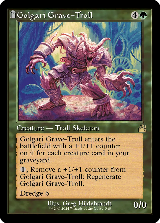 Golgari Grave-Troll (Duel Decks: Izzet vs. Golgari)