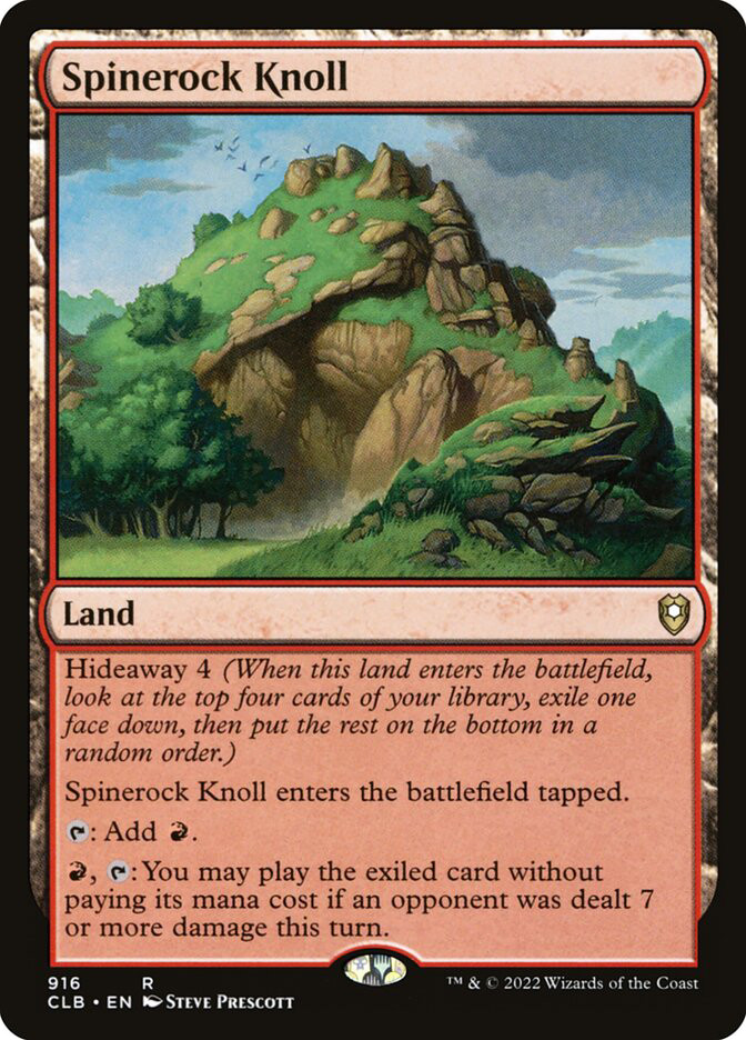 Spinerock Knoll (Commander Legends: Battle for Baldur's Gate)