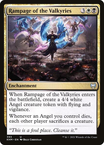 Rampage of the Valkyries (Kaldheim)