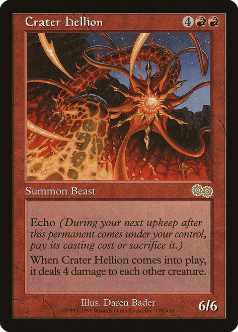 Crater Hellion (Urza's Saga)