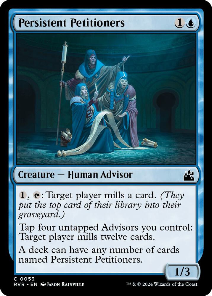 Persistent Petitioners (Ravnica Remastered)