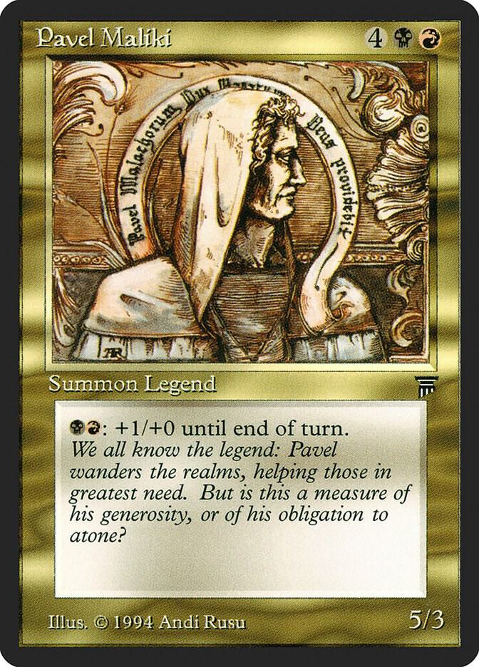 Pavel Maliki (Legends)
