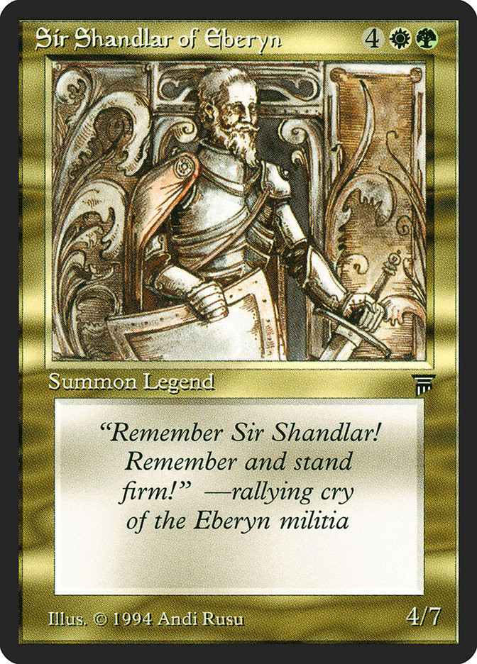 Sir Shandlar of Eberyn (Legends)