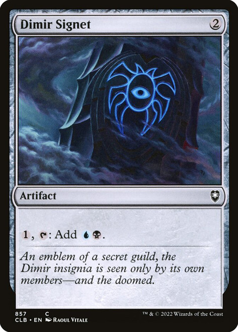 Dimir Signet (Commander Legends: Battle for Baldur's Gate)