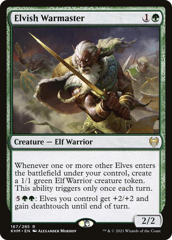Elvish Warmaster (Kaldheim)