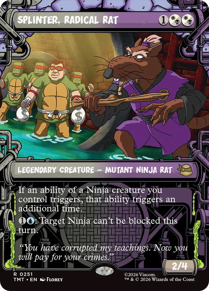 Splinter, Radical Rat (Teenage Mutant Ninja Turtles)