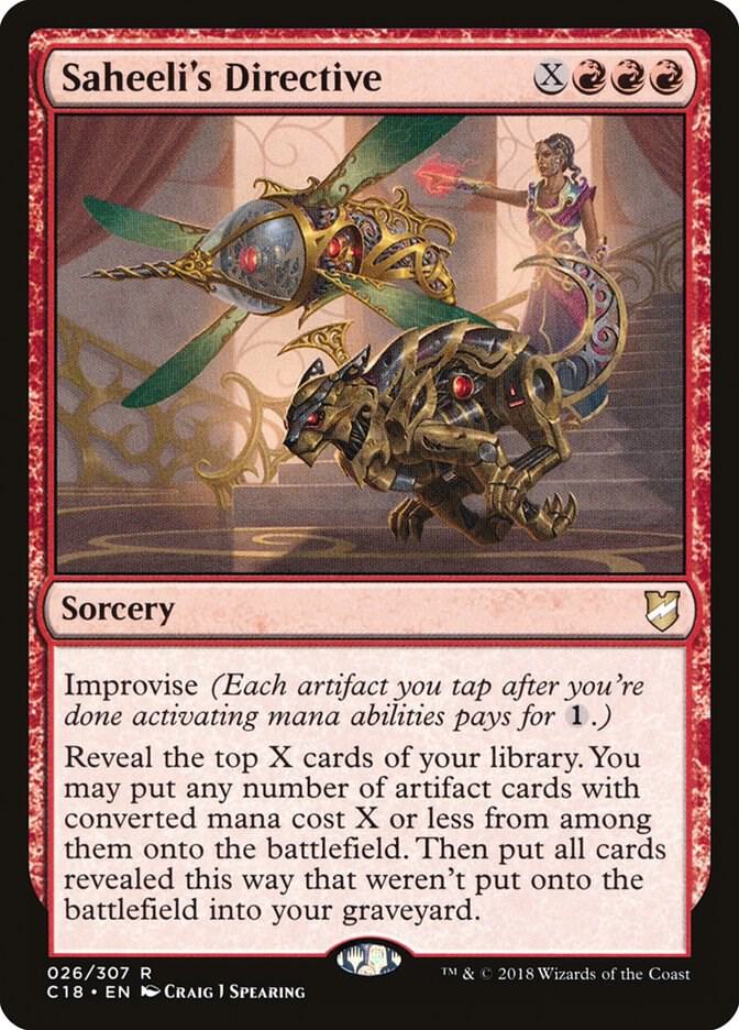 Saheeli's Directive (Commander 2018)