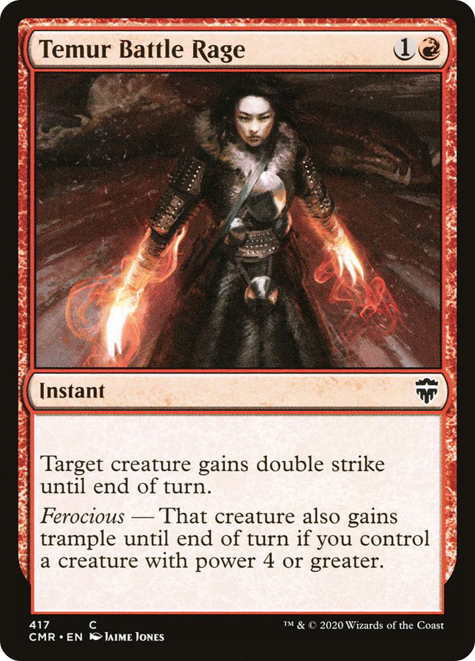 Temur Battle Rage (Commander Legends)