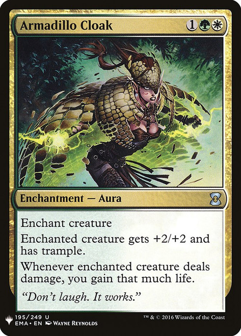 Armadillo Cloak (Duel Decks: Phyrexia vs. the Coalition)
