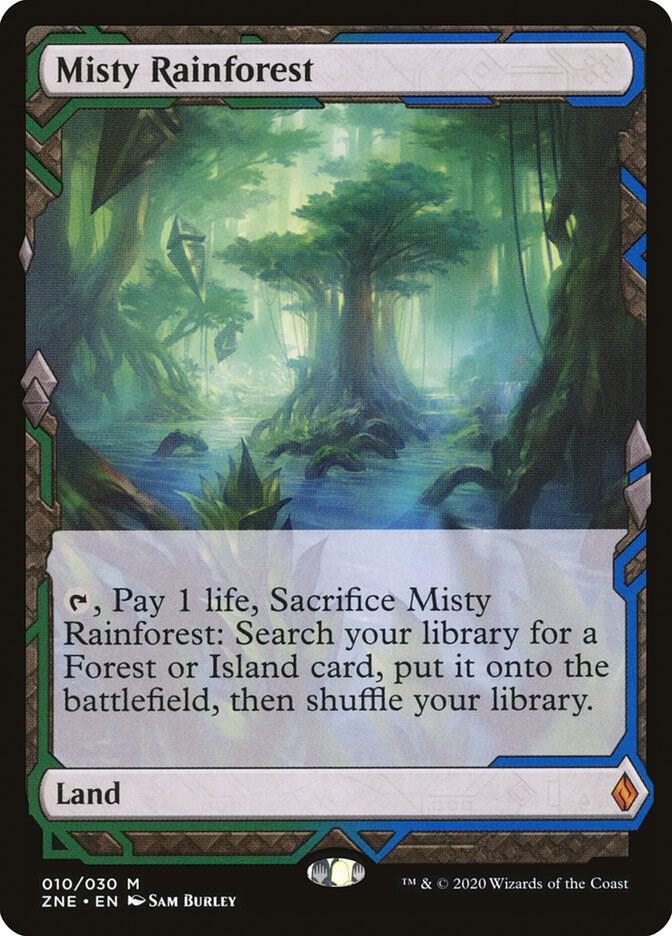 Misty Rainforest (Zendikar Rising Expeditions) #10