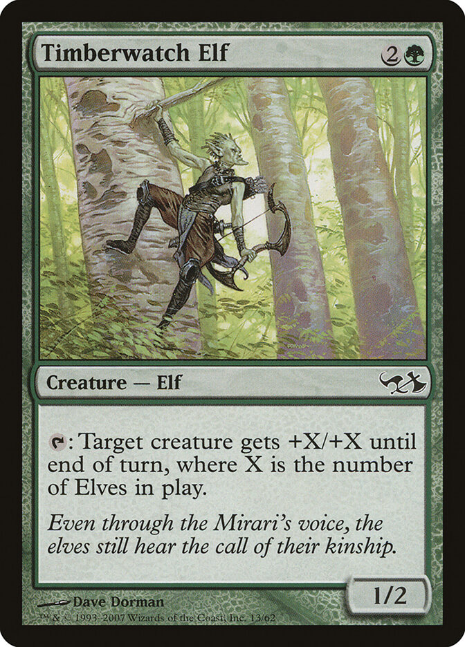 Timberwatch Elf (Duel Decks Anthology: Elves vs. Goblins)