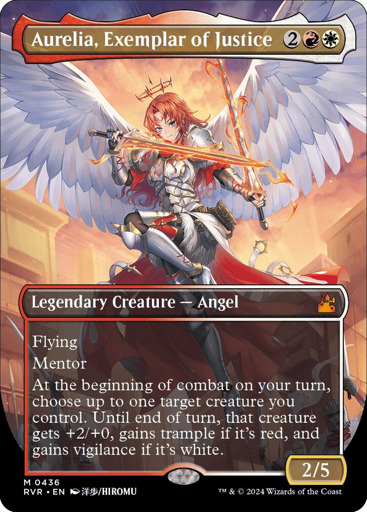 Aurelia, Exemplar of Justice (Ravnica Remastered)