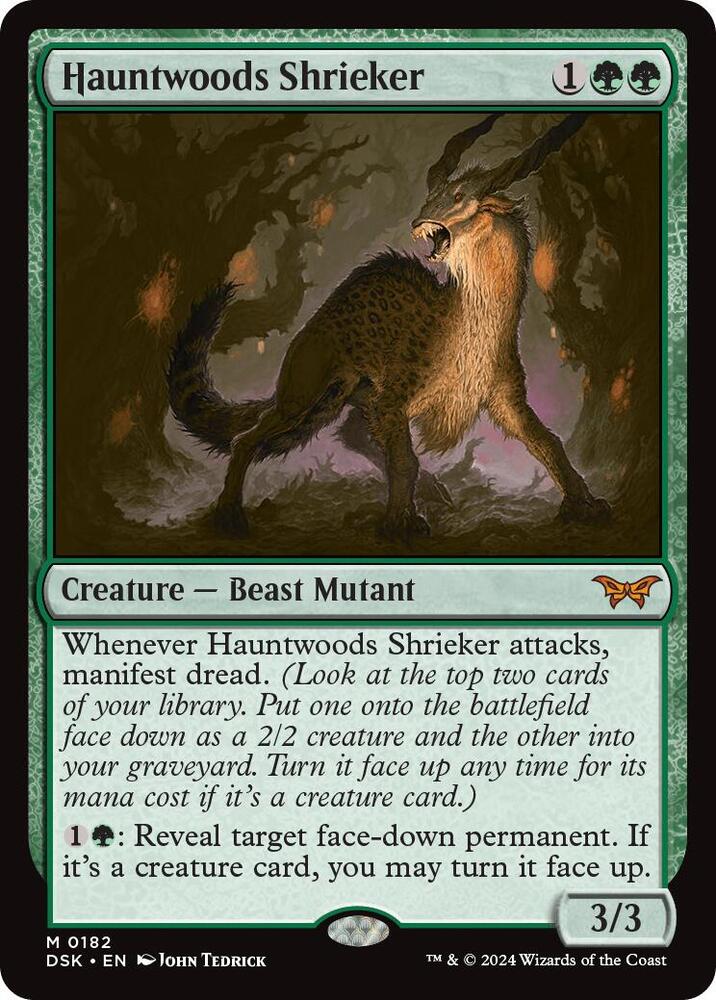 Hauntwoods Shrieker (Duskmourn: House of Horror)
