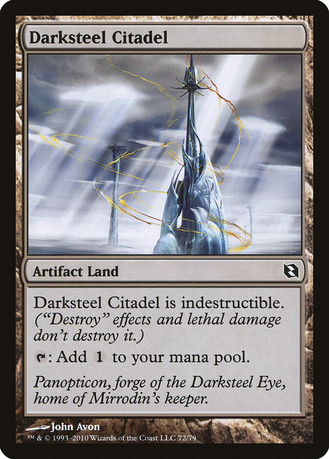 Darksteel Citadel (Duel Decks: Elspeth vs. Tezzeret)