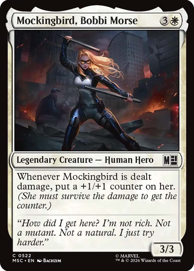 Mockingbird, Bobbi Morse (Marvel Super Heroes Commander)