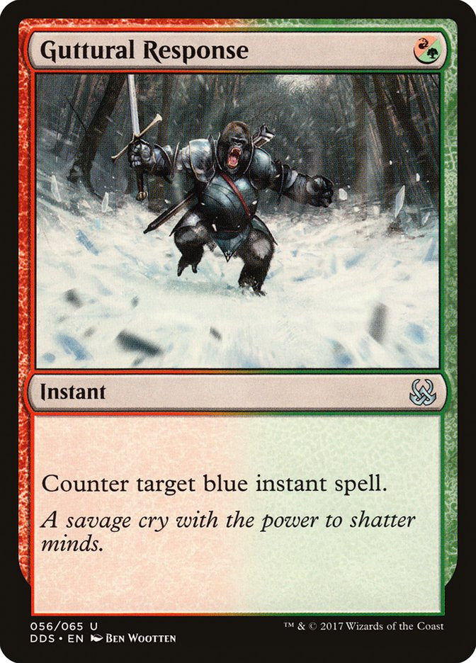Guttural Response (Duel Decks: Mind vs. Might)