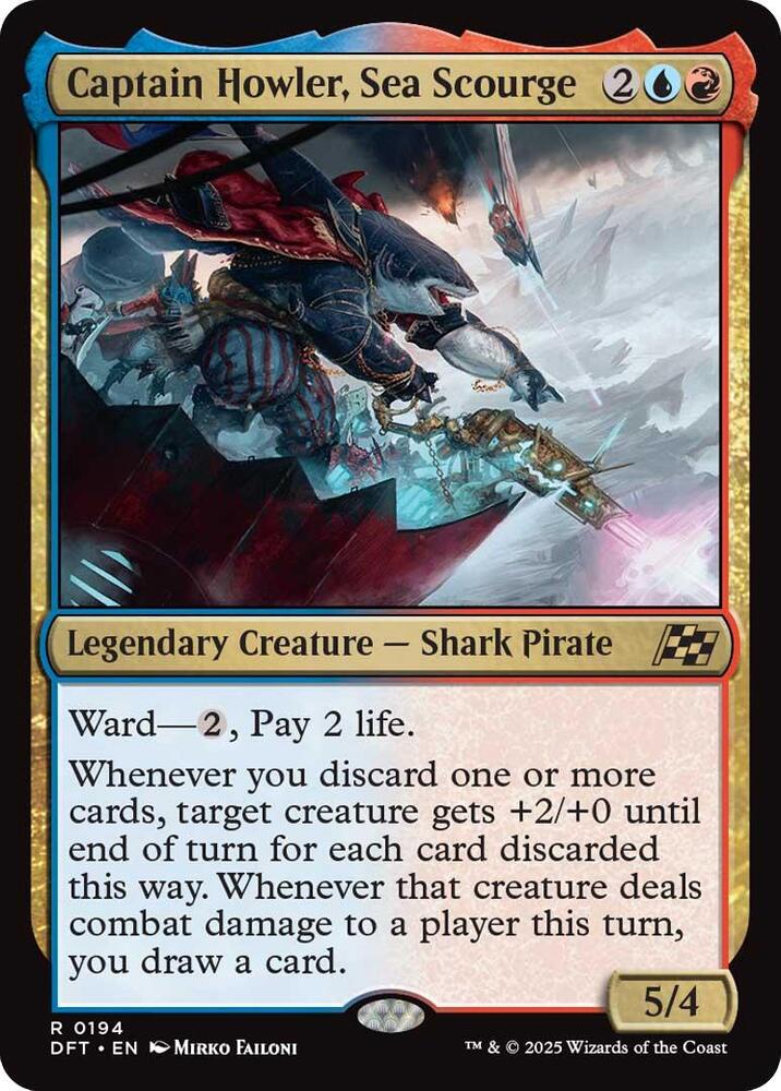 Captain Howler, Sea Scourge (Aetherdrift)