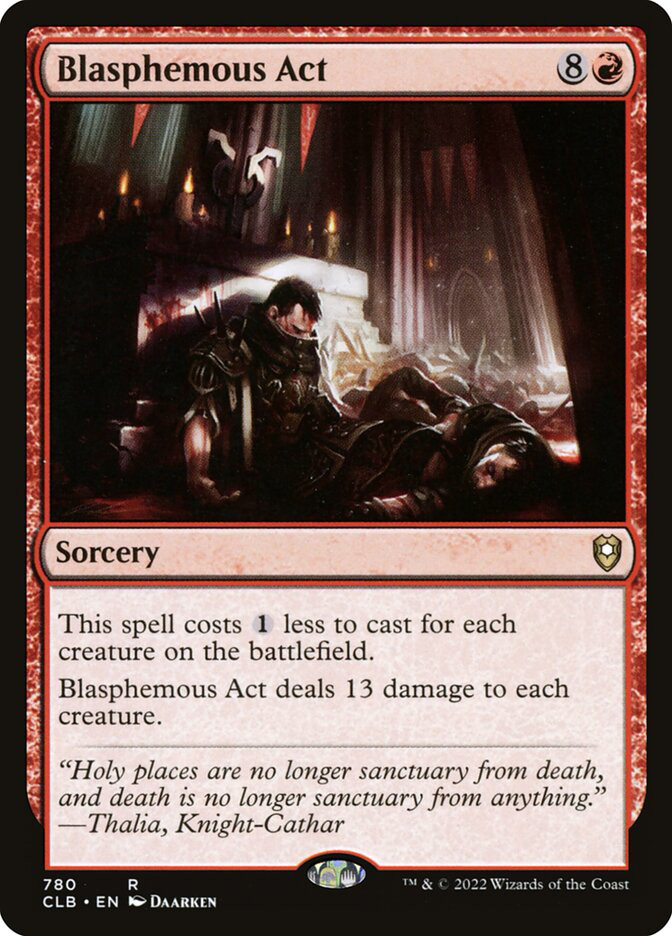 Blasphemous Act (Commander Legends: Battle for Baldur's Gate)